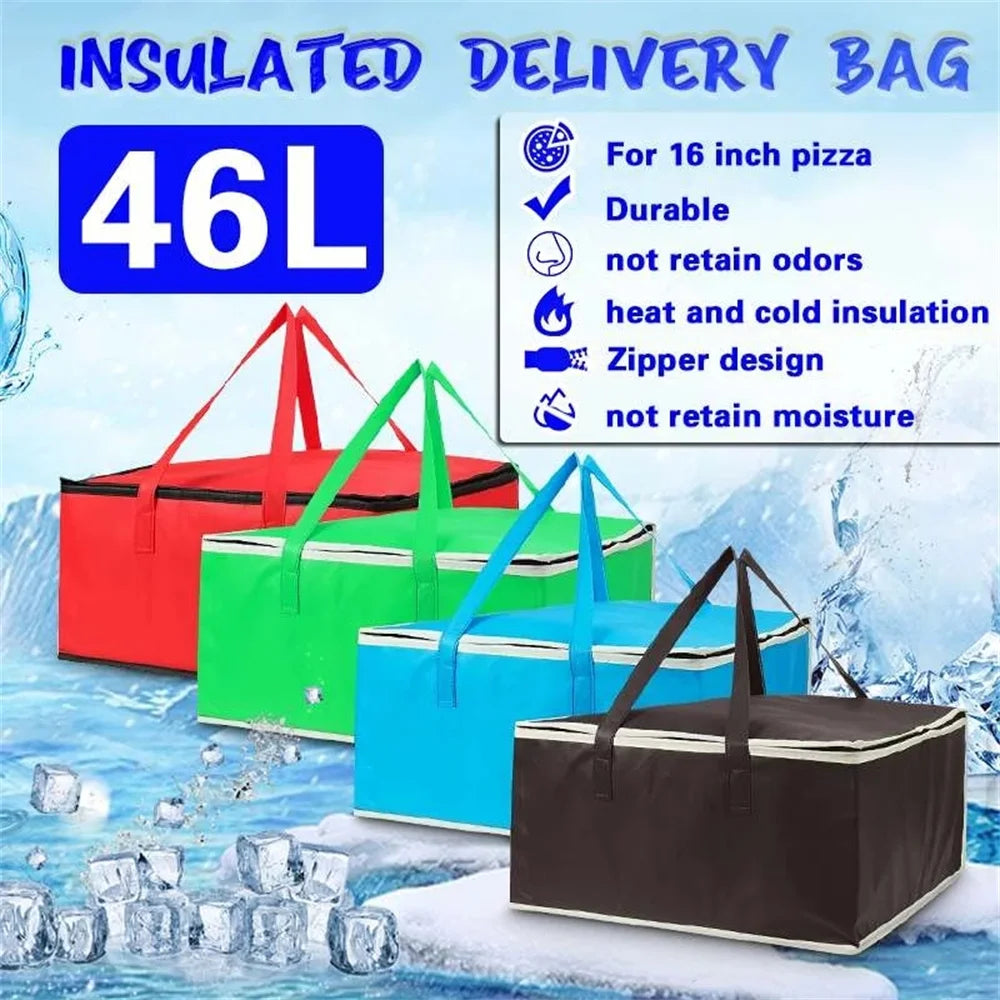 Basket Ice Pack Drink Box Thermal Lunch Bag