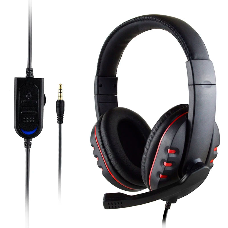 For ps 4 Wired  gaming Headset earphones with Microphone Headphones for PS4 gamesgames