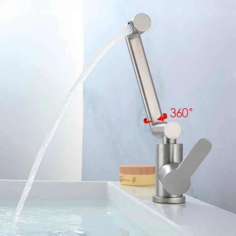 1080 Degrees Faucet Hot and Cold Wate Sink Kitchen Basin