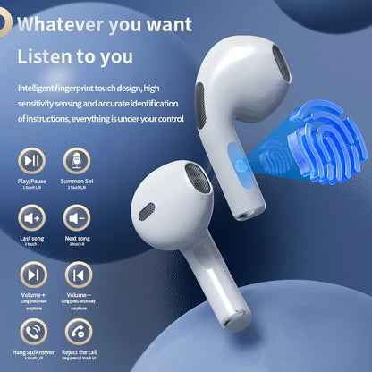 Ear Earbuds Noise Cancelling Headset For Airpodding Apple iPhone Earphone