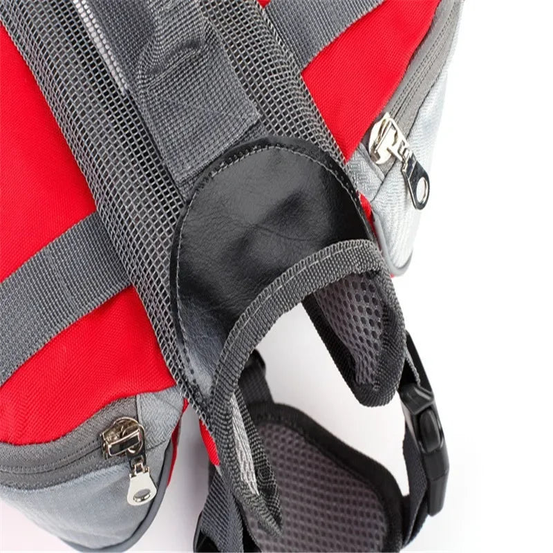 Adjustable Saddle Bag Harness Carrier for Traveling Hiking Camping Safety