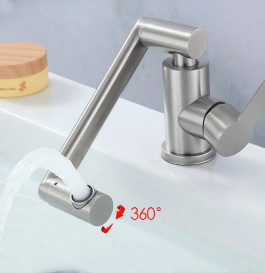 1080 Degrees Faucet Hot and Cold Wate Sink Kitchen Basin