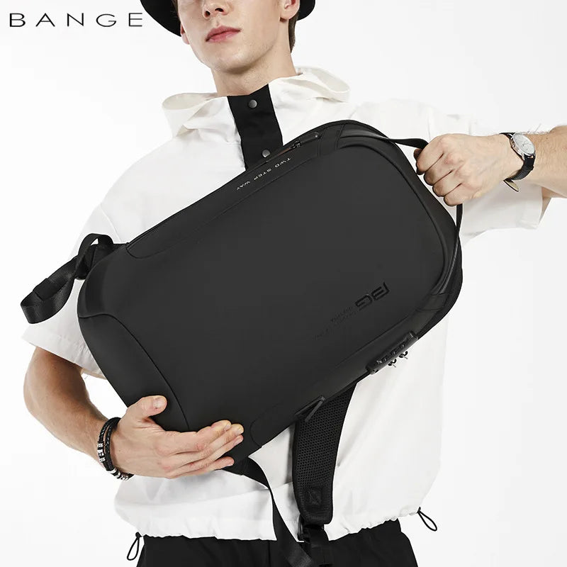 Fashion Waterproof Travel Backpack Anti-thief Male school Bags