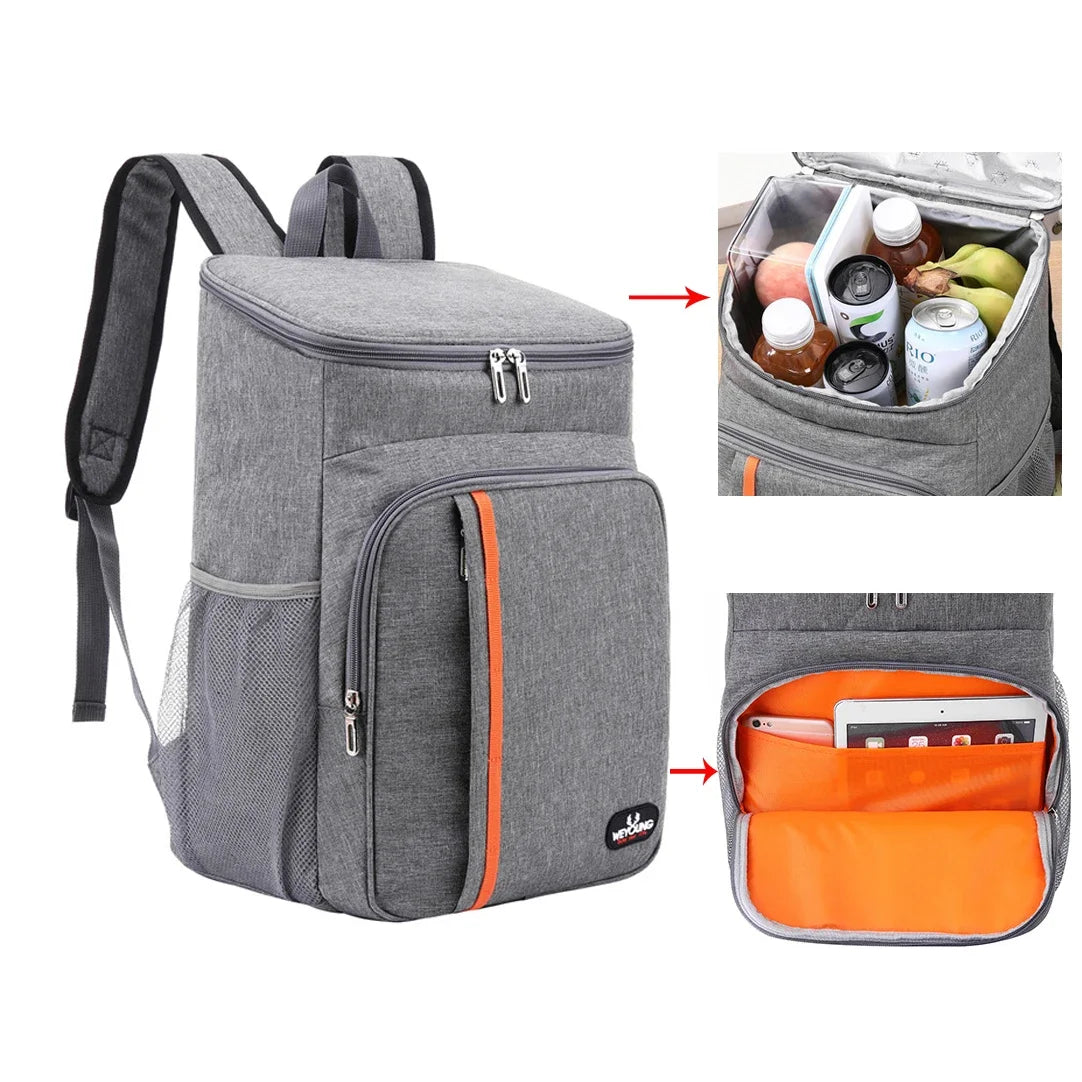 Lunch Bag Leakproof Camping Drink Refrigerator Picnic Food Fresh Keeping Bag