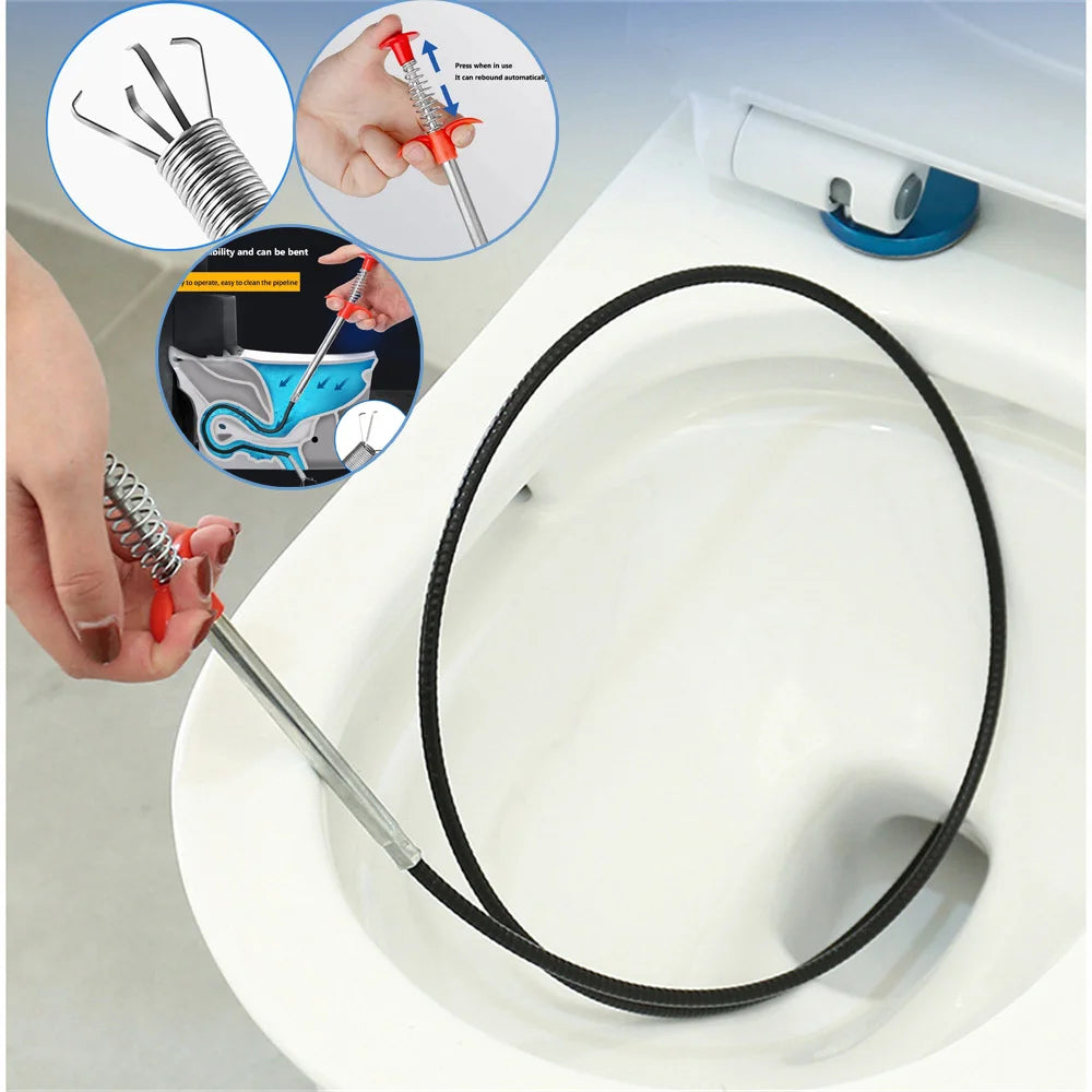 Sink Cleaning Hair Catcher Hair Clog Remover