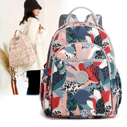 Simple School Bag for Teenage Girl Shoulder Travel Bag School Backpack 2023