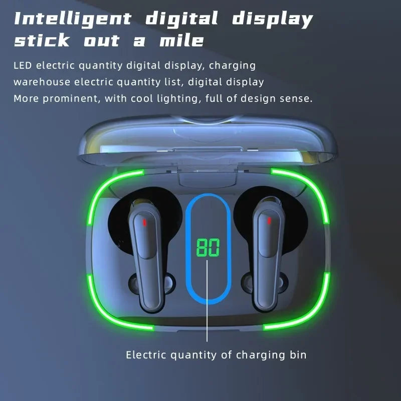 Earphone Digital Power Display In Ear Headset for iPhone AirPods Earphone