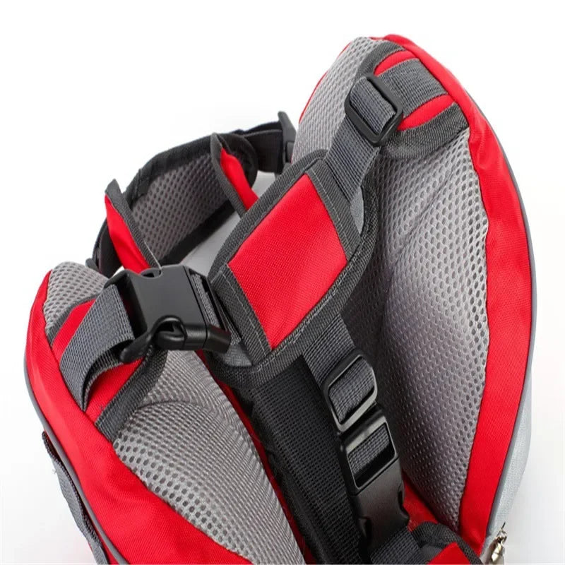 Adjustable Saddle Bag Harness Carrier for Traveling Hiking Camping Safety