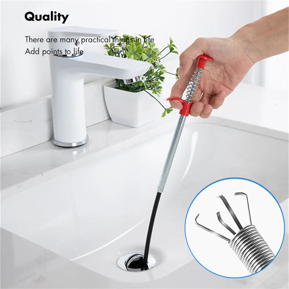 Sink Cleaning Hair Catcher Hair Clog Remover